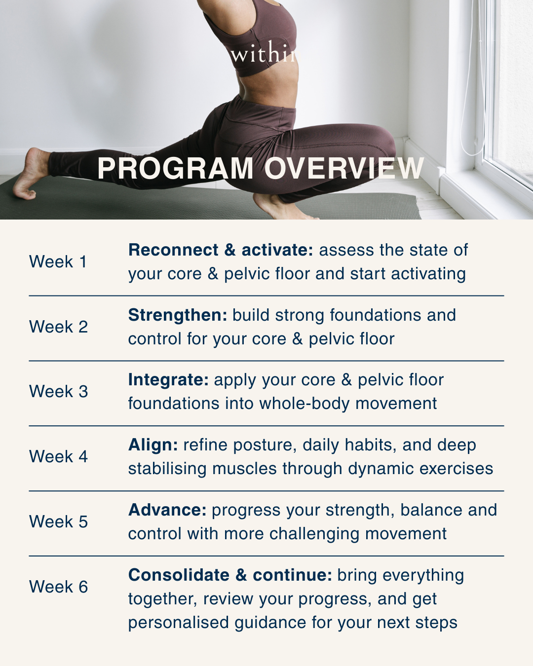 REBUILD: Postpartum recovery program