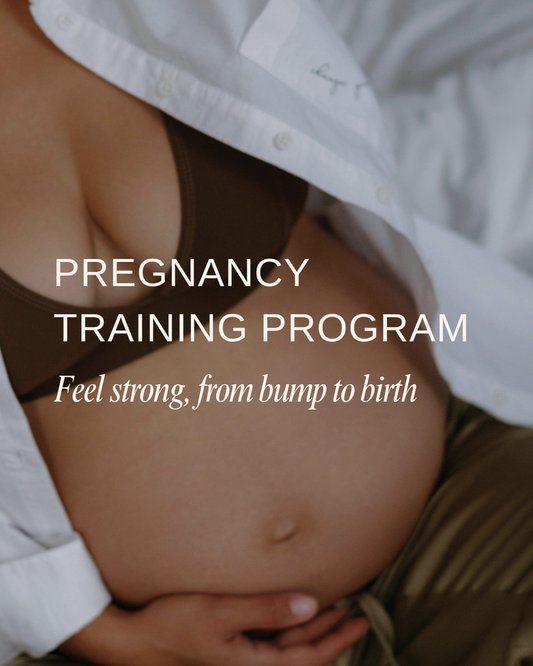 Pregnancy training program: feel strong, from bump to birth