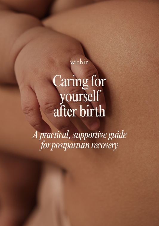 Digital postpartum guide: Caring for yourself after birth